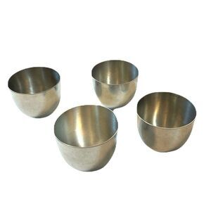 Kirk Steiff Jefferson pewter cups